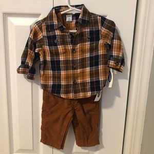 Old Navy baby boy Overall Outfit